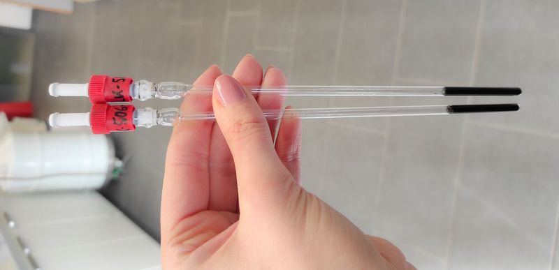 Mit der Lewis-Supersäure können künftig schädliche Verbindungen in nachhaltig verwertbare Chemikalien umgewandelt werden. (Bild: Laura Köring/ Universität Paderborn)