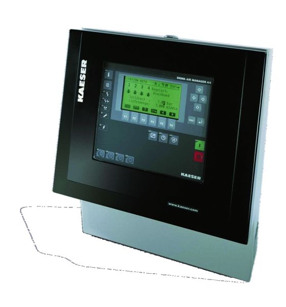 Bild 4: Der Sigma Air Manager ist eine übergeordnete Steuerung, die außer dem optimalen Zusammenspiel aller Komponenten einen sehr wirtschaftlichen Betrieb der Kompressorenstation und eine deutlich erhöhte Druckluftverfügbarkeit sicherstellen soll. Bilder: Kaeser (Archiv: Vogel Business Media)