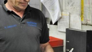 Den Barcodescanner für die Teileverwaltung können die Werkstätten über Werbas beziehen. (Foto: Richter)