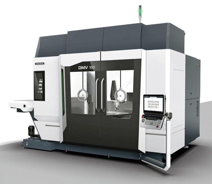 The new DMV 160 3-axis vertical machining centre is one model in DMG Mori’s BX portfolio of Best-Fit Machines, introduced to offer customers an entry-level gateway to high-efficiency, automated machining. (Source: DMG Mori)