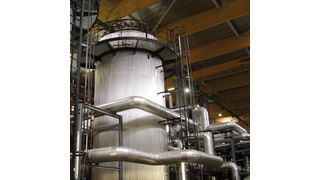 Wurde früher oft nur auf die Investitionskosten gesehen, werden nun verstärkt qualitativ höherwertige Wärmeträgeröle, wie hier in diesem Thermalöl-Erhitzer, gewählt, um die Betriebskosten dauerhaft zu minimieren.  (Bild: Archiv)