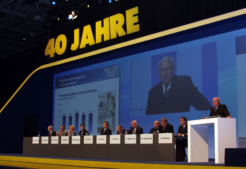 Werner Winkelmann spricht auf der Mitgliedstagung. (Archiv: Vogel Business Media)