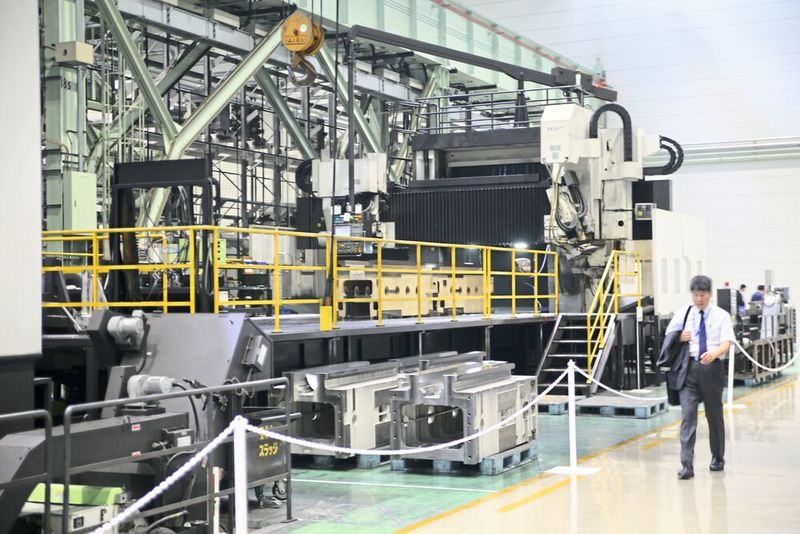 The Smart Factory Dream Site 1 was put into operation in 2013 at Okuma headquarters.  (Okuma)