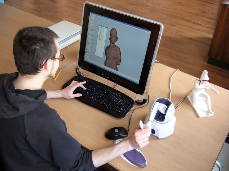 Digitale Aufbereitung der gescannten Daten für die Miniaturisierung  (Bild: Alphaform)