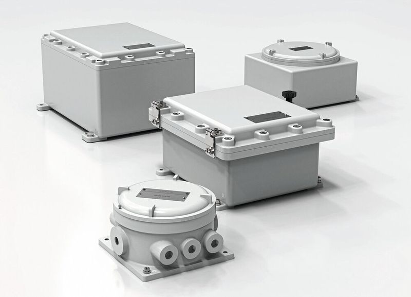 Druckfest gekapselte Ex d-Gehäuselösungen von Rose kommen vor allem in der Prozessindustrie zum Einsatz. (Bild: Rose Systemtechnik GmbH)