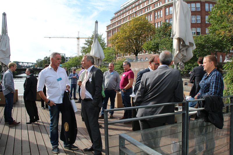 Hamburg zeigt sich von seiner sonnigen Seite. (Bild: C4B)