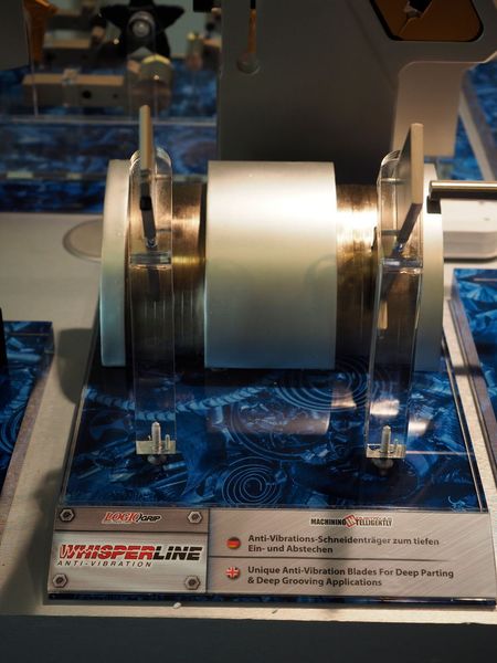 Anti-Vibrations-Schneidenträger zum tiefen Ein- und Abstechen. (Matthias Böhm/SMM)