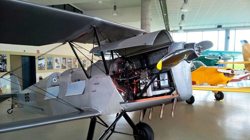 Das Flugzeug Stampe SV 4 C wurde von der belgischen Firma Stampe und Vertongen gebaut. Baujahr: 1949. (S.Häuslein/konstruktionspraxis)
