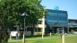 Das Freiburger Arzneimittelwerk Gödecke; das Werk gehört seit 2000 zu Pfizer.  (Bild: Pfizer)