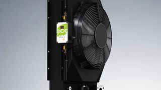 Bei dem neuen Eco-Kühlsystem für 24 Volt-Antriebe handelt es sich um dieWeiterentwicklung der OAC-Standardbaureihe aus dem Hause KTR. (Bild: KTR)