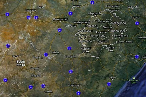 der Versuch, die verteilung von HIV-Testproben in Lesoto zu orhganisieren scheiterte - mit Matternet wäre das ab alles kein Problem (Archiv: Vogel Business Media)
