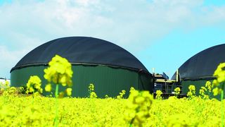 Typische Biogasanlage (© Thomas Otto - Fotolia)