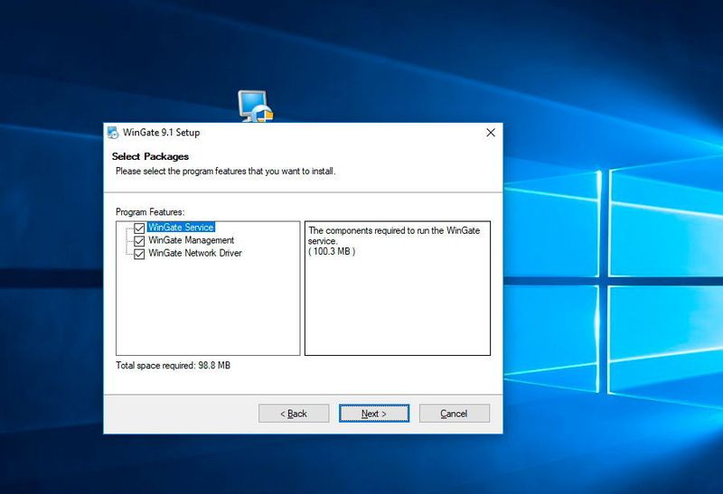 WinGate ist bis zu 10 Benutzer kostenlos, bietet aber umfassende Einstellungsmöglichkeiten für den Internetbetrieb sowie eine Benutzerauthentifizierung, auch aus Active Directory. (Joos / WinGate)