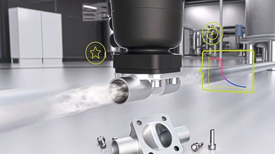 Das Rohrumformgehäuse hilft bei der Gestaltung leichterer Anlagen und nachhaltigerer Prozesse in der Pharma-, Food- und Kosmetikindustrie.(Bild:  Bürkert Fluid Control Systems)