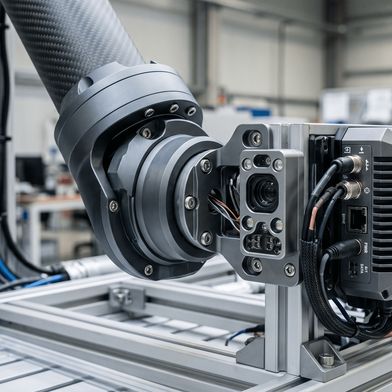 Wahrnehmen, entscheiden, handeln: Bei Physical AI verschmelzen Aktorik, 3D-Sensorik und Edge-Computing zu einem geschlossenen System. (Bild: )