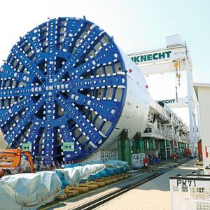 Tunnelvortriebsmaschinen – ein Blick in die Fertigung von Herrenknecht (S.Häuslein/konstruktionspraxis)