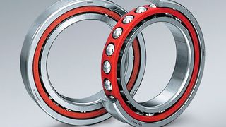 NSK’s high precision ACBB series of angular contact ball bearings. (NSK)