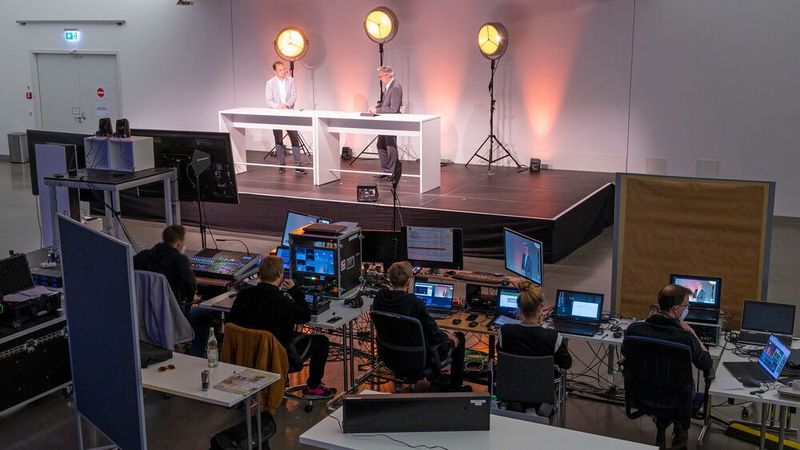 Übertragen wurde die Veranstaltung per Livestream. (Untch/VCG)