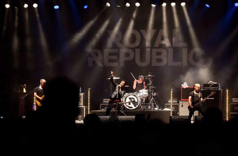 Gamescom Festival: Bühne Hohenzollernring, Royal Republic (Koelnmesse GmbH)