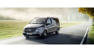 Mercedes hat der V-Klasse nur ein dezentes Facelift spendiert.   (Daimler)