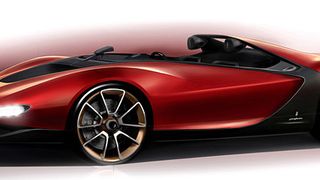 Von der Zeichnung zum digitalen 3D-Design: Pininfarina hat das Konzeptfahrzeug „Sergio“ am Computer entwickelt. Das Ergebnis ist in der Realität mindestens genauso beeindruckend, wie am Bildschirm. (Grafik: Pininfarina)