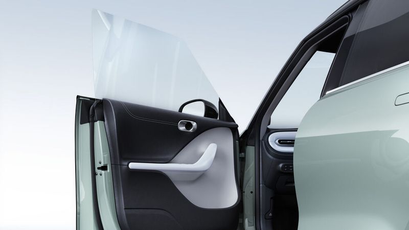 Eine Besonderheit des #1 sind seine rahmenlosen Türen. (Bild: Smart)