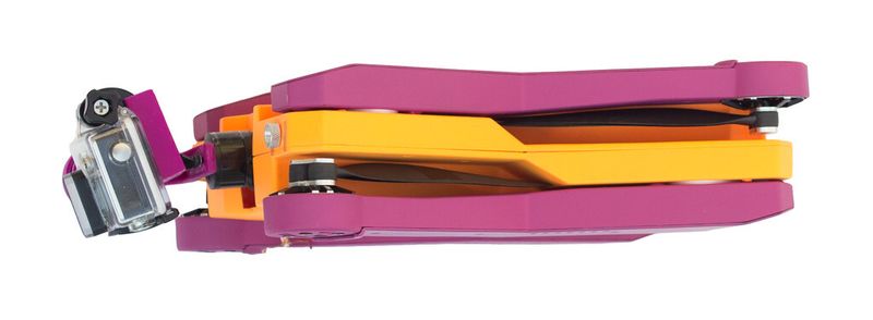 AirDog – das weltweit erste, selbstgesteuerte Sport-Aktion-Fluggerät für Filmaufnahmen bei Outdoor- und Extremaktivitäten – hergestellt mit Stratasys 3D-Drucktechnologie. (Bild: Helico)