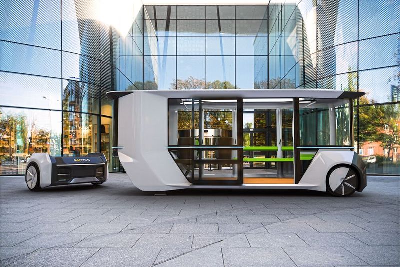 Der Akkodis People Mover: ein Mobility-as-a-Service-Konzept für autonome und elektrische Mobilität.