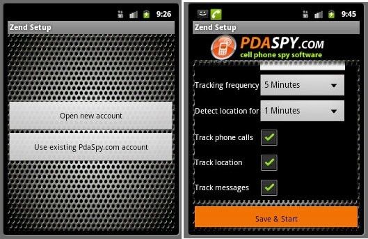 Nach der Installation muss man Spy Phone Pro+ auch erst noch konfigurieren, bevor sie unerkannt und versteckt die Gespräche, SMS und GPS-Daten der Person überwacht. (Archiv: Vogel Business Media)