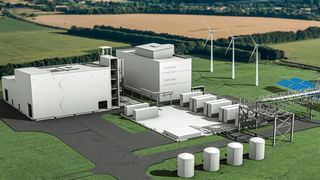 Nase-vorn-Ziel! Die so geplante BASF-Prototypanlage für Batterierecycling in Schwarzheide wird Lithium, Nickel, Kobalt und Mangan aus alten Lithium-Ionen-Batterien und Produktionsabfällen gewinnen. Auch bei anderen Batteriethemen will BASF ganz vorne mitspielen. (Bild: BASF)