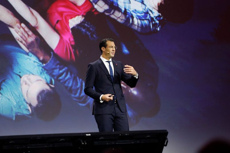 Die Keynote von Deutschland-Chef Rolf Werner... (Fujitsu)