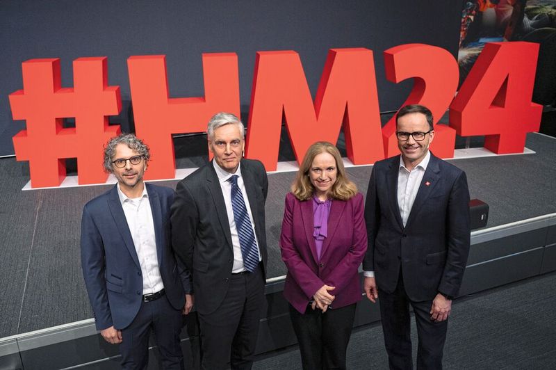 Bei der Pressepreview zur Hannover Messe 2024 gab es einen ersten umfangreichen Ausblick auf die Themen und Aussteller der Messe.(Bild:  Deutsche Messe AG)