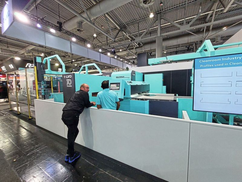 Impressionen der Euroblech 2024. (Bild: Finus/VCG)