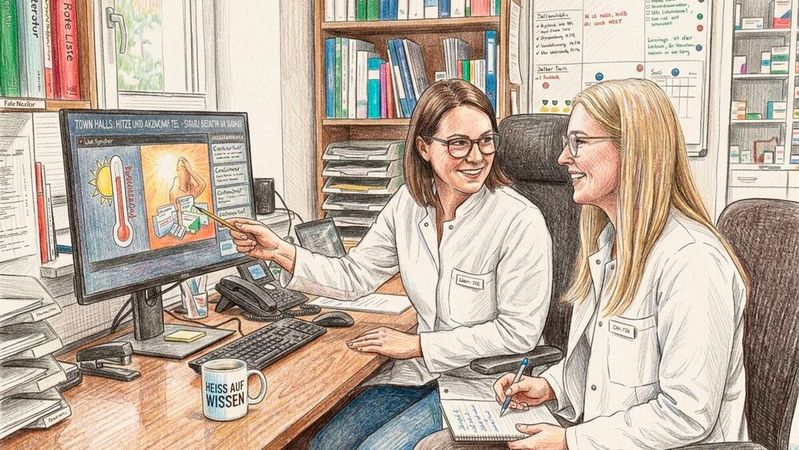 Für den Kommissarischen Leiter des BIÖG, Dr. Johannes Nießen, sind Apotheken Vertrauensorte, die „Town Halls“ sollen ihnen schnell neues Wissen vermitteln.(Bild:  Gemini / KI-generiert)