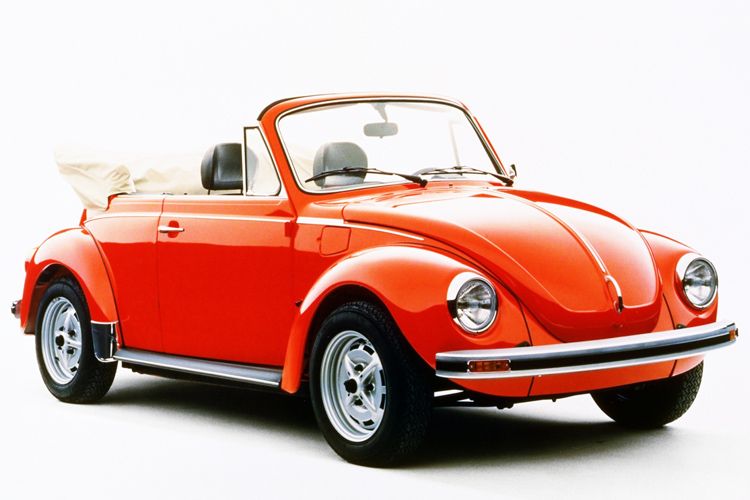 Cabrio des Käfer 1303 von 1974. (Foto: VW)