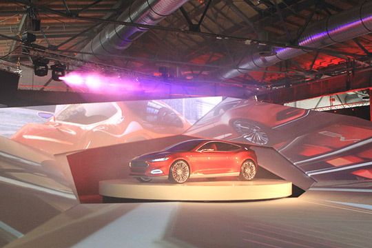 Die viertürige Fließhecklimousine wird auf der IAA in Frankfurt (15. bis 25. September) gezeigt ... (Ford)