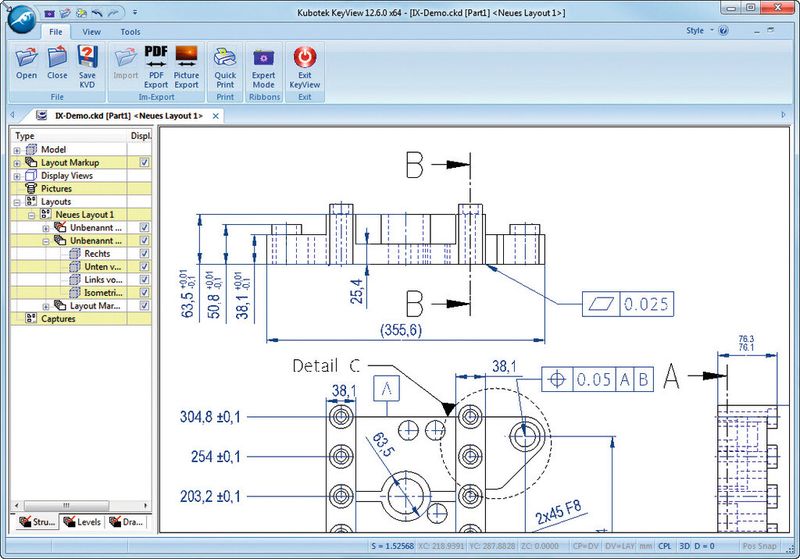 K2D-Key to Data has announced the availability of its latest Key View upgrade, version 12.6. (Source: Key To Data)