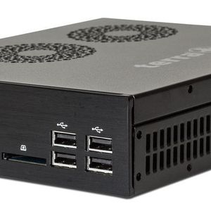 Die Version drei des Terra PC-Mini von Wortmann hat sich äußerlich nicht verändert. Im Innern sitzt jetzt aber ein Mainboard mit Sockel 1151 und Intel-H110-Chipsatz.