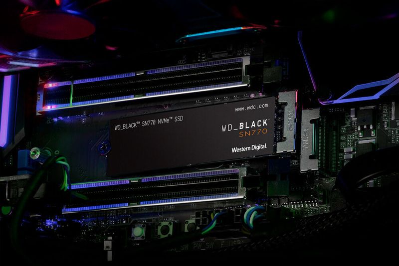 Für den Einsatz in Gaming-PCs verfügt die WD Black SN770 über einen Gaming-Modus, der die Latenz reduzieren soll. (Western Digital)