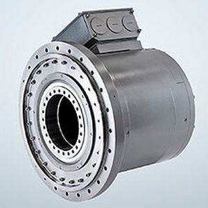 Zani setzt bei der "Servo Master" auf Standardkomponenten aus dem Steuerungs- und Antriebsportfolio von Siemens – unter anderem auf Simotics T Torquemotoren.(Bild:  Siemens)