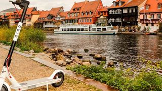 Bamberg übernimmt eine Vorreiterrolle bei E-Scooter-Verleih in Deutschland. (Bird)