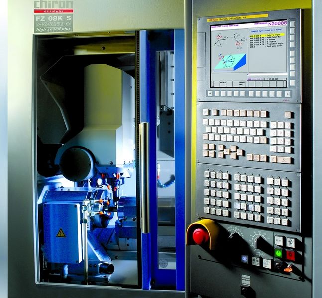 Bild 3: Für die Steuerung von kombinierter Fräs- und Drehbearbeitung spielt die Leistungsfähigkeit der CNC eine wichtige Rolle. (Archiv: Vogel Business Media)