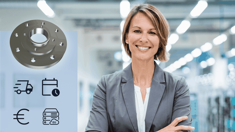 Spanflug BUY ermöglicht eine sichere und planbare Beschaffung von Fertigungsteilen trotz globaler Risiken.(Bild:  Spanflug/Daniel Ingold – Imago/Westend61)