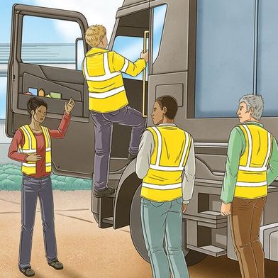 Die Branchenkonferenz „Fahrpersonal unterweisen – Gamechanger für Sicherheit und Erfolg“ soll Unterweisungen im betrieblichen Alltag fördern. (Bild: Madita Recktenwald)