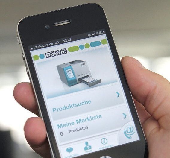 Produktsuche leicht gemacht mit dem Phoenix Contact Katalog. (Bild: Phoenix Contact)