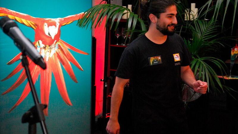 Ali Sameh erläuterte die Bausteine des cloudbasierten Informationstools Refinity. (Wenz)