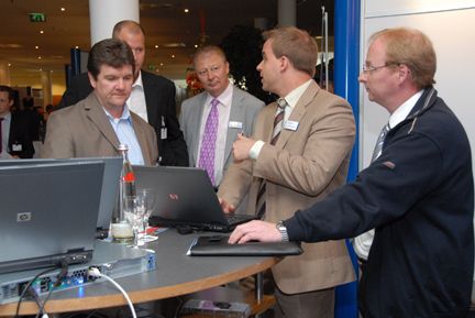 Das Computerlinks-Team zeigte Resellern Wege auf, wie auch mittelständische Unternehmen Betrieb und Überwachung der immer komplexer werdenden IT-Infrastrukturen in den Griff bekommen können.  (Archiv: Vogel Business Media)