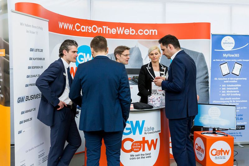 GW-Liste by Carsontheweb: Nach der Verschmelzung beider Unternehmen präsentierte sich die neue Gruppe mit gemeinsamer Power beim Deutschen Remarketing Kongress. (Stefan Bausewein)