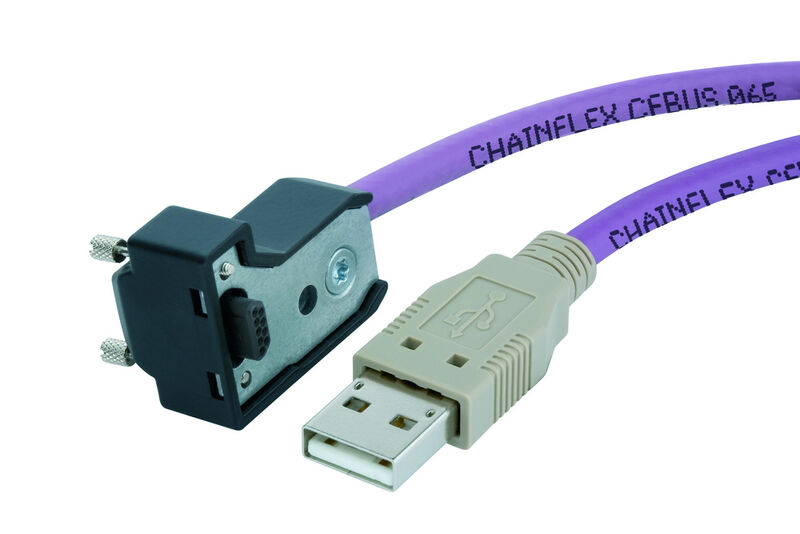 Industrietaugliche USB-Leitungen,  ... speziell entwickelt für die Anforderungen der digitalen Bildverarbeitung. (Archiv: Vogel Business Media)