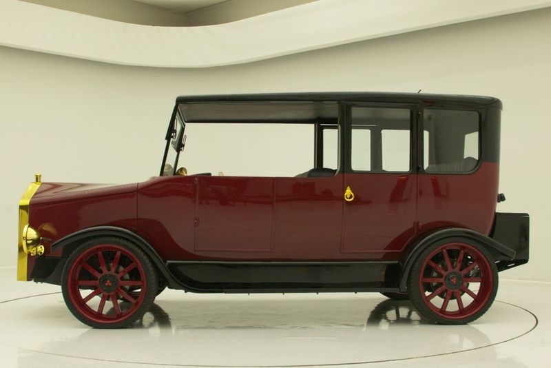 Das Fahrzeug war vor 100 Jahren das erste Auto der japanischen Marke. (Bild: Mitsubishi)